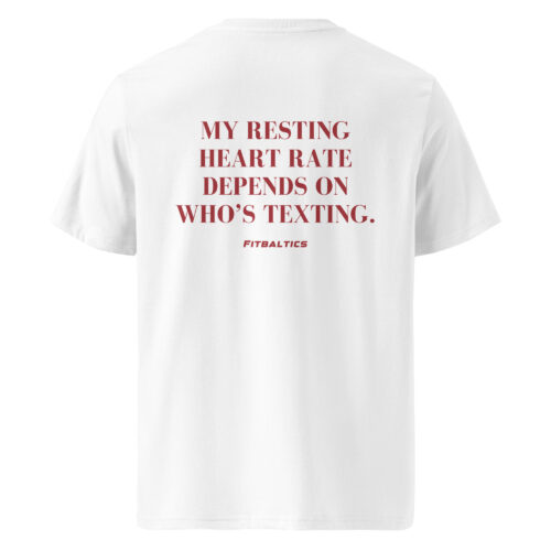 My resting heart rate depends on who’s texting