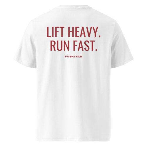 Lift heavy. Run fast